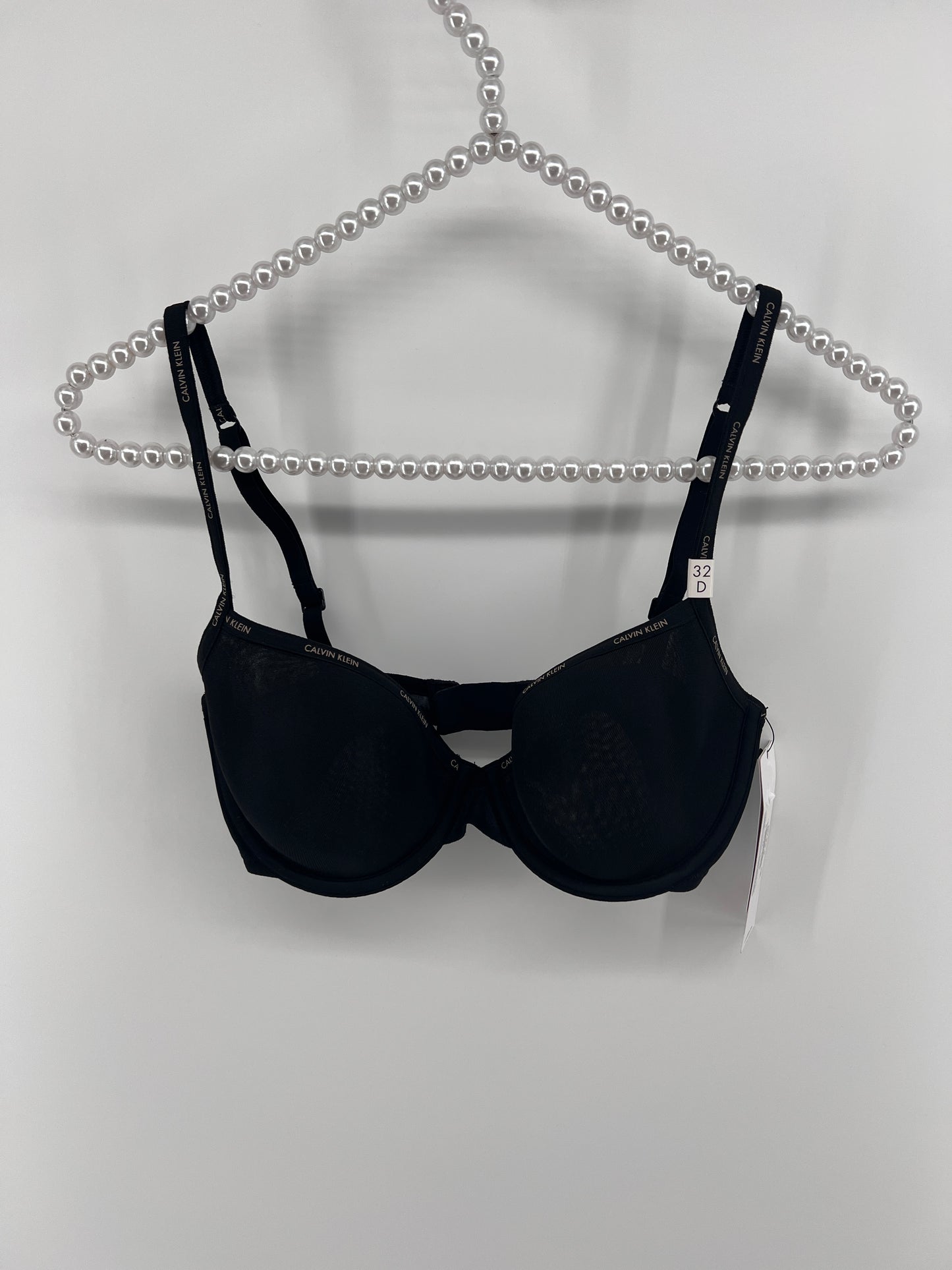 Calvin Klein Lightly Lined Demi Bra Black US/UK Size 32D