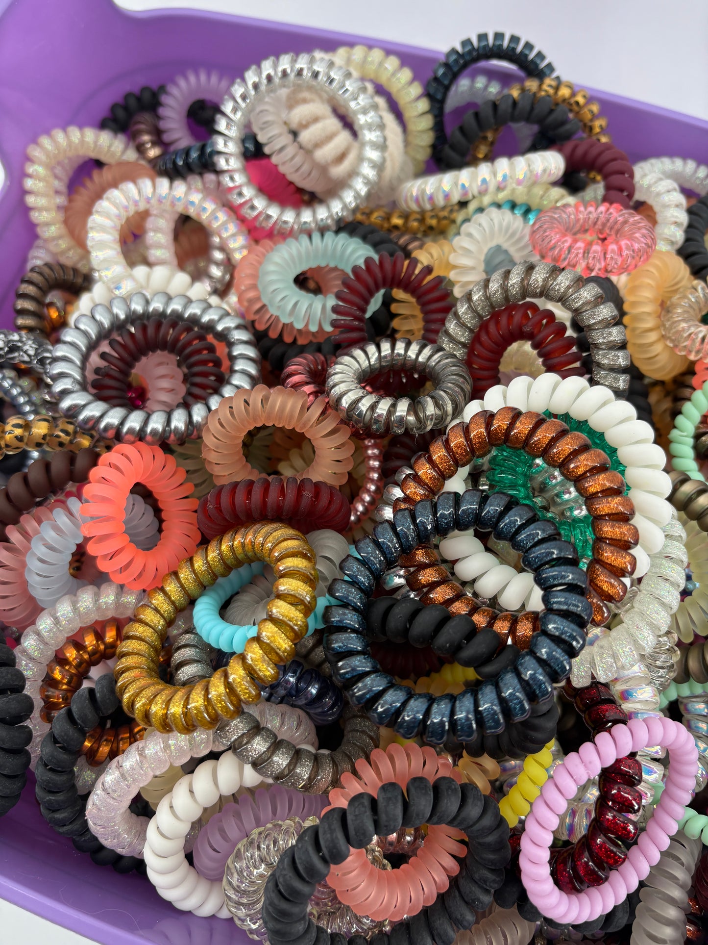 Colorful Hair Coils