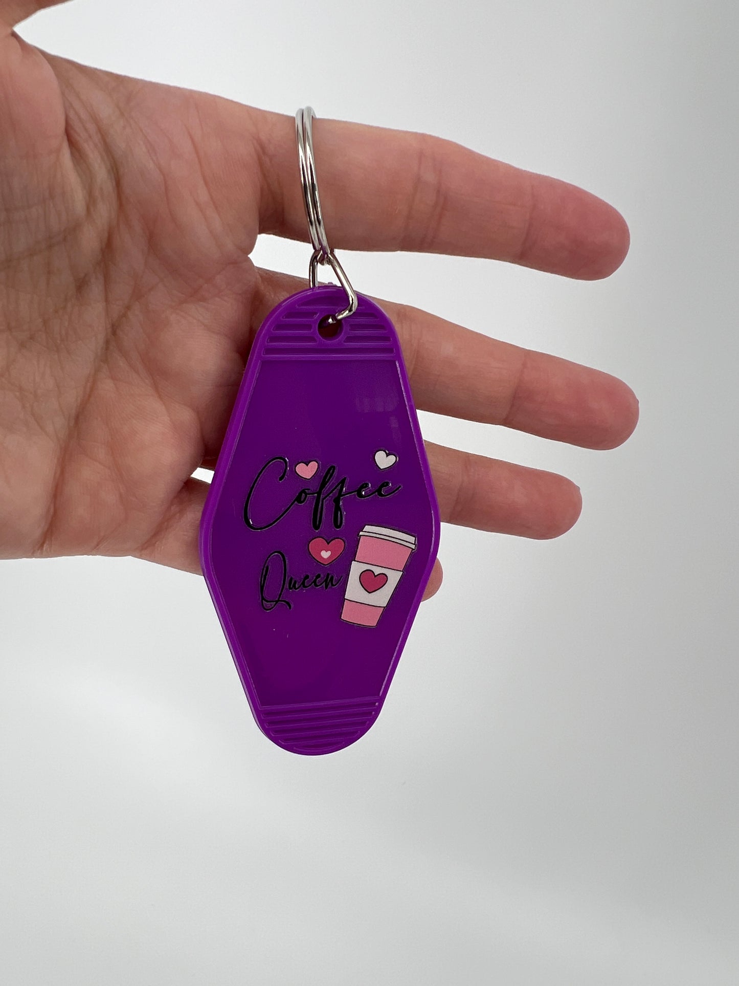 All About Coffee Motel Keychain Collection