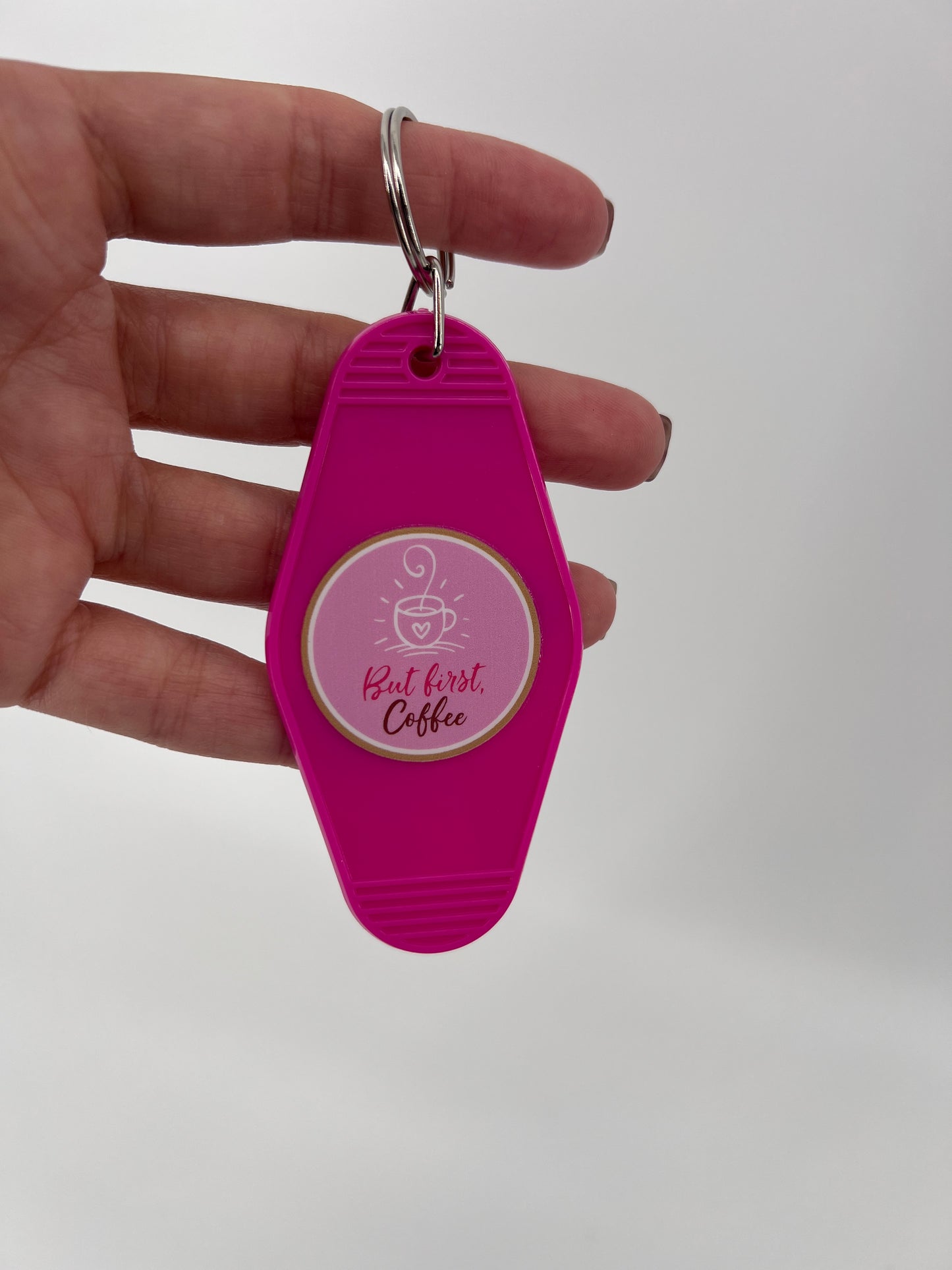 All About Coffee Motel Keychain Collection