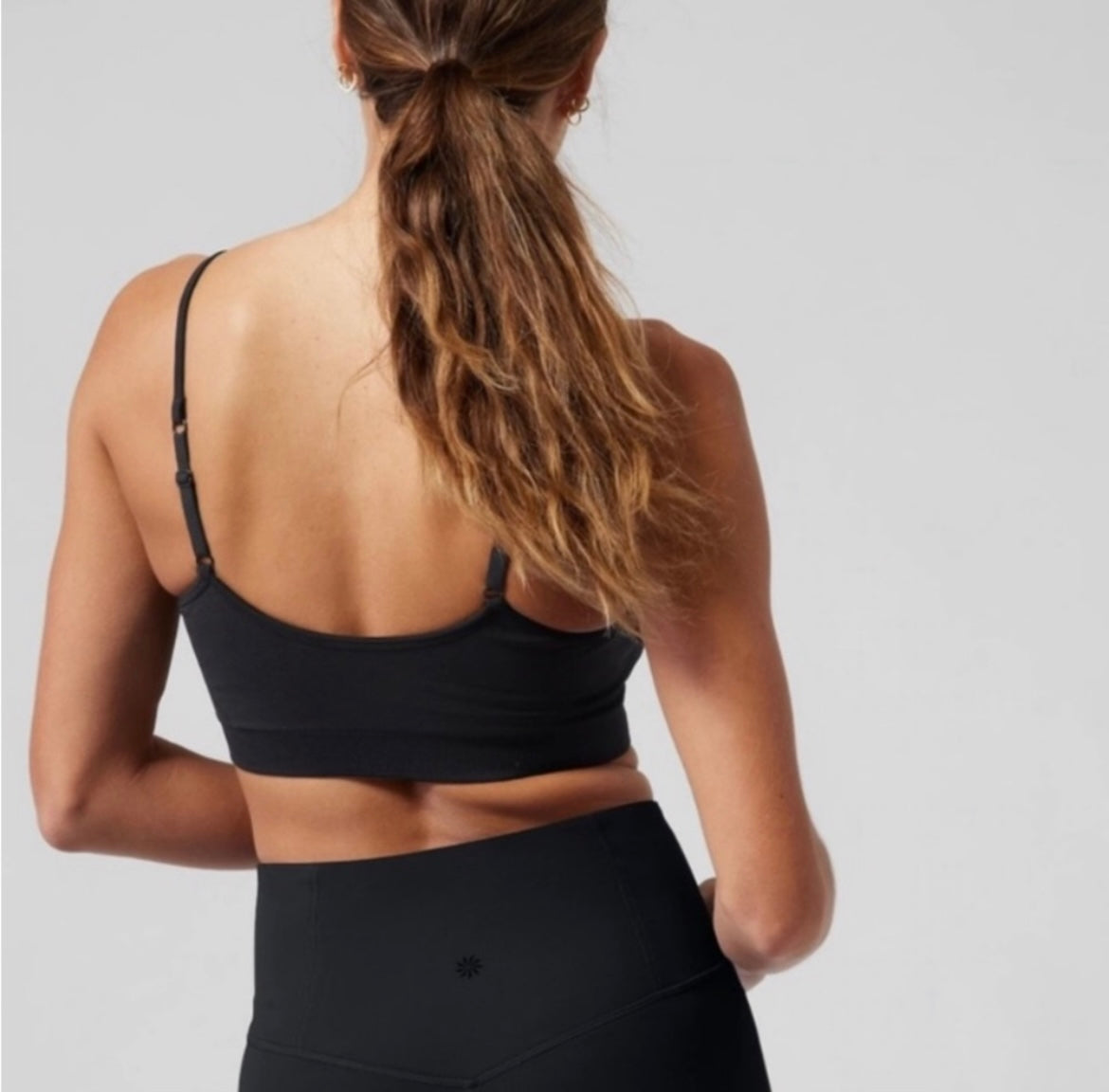 Athleta Renew Seamless Ribbed Bra A-C Cups Size Large