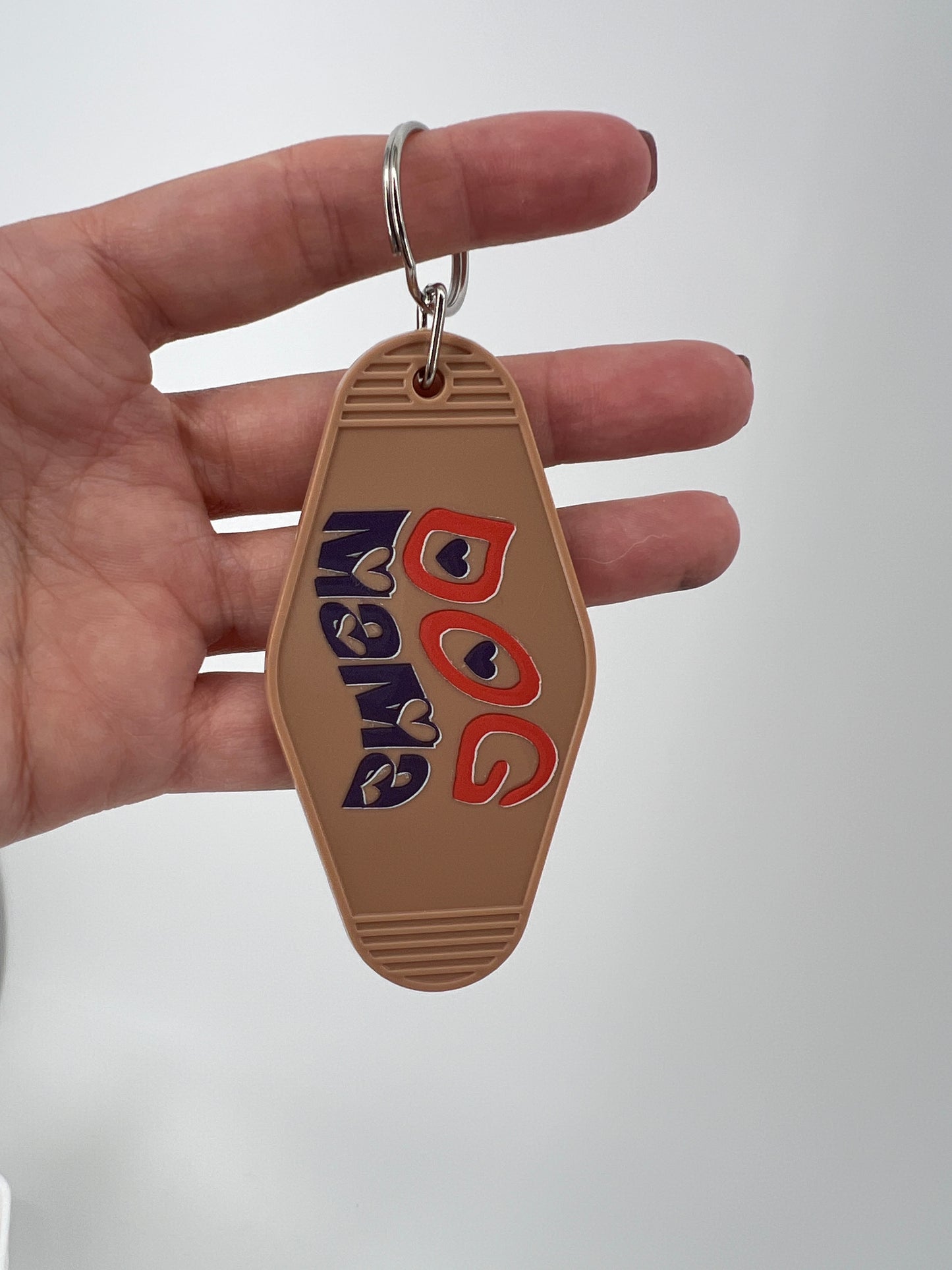 Dog and Cat Mom Motel Keychain Collection