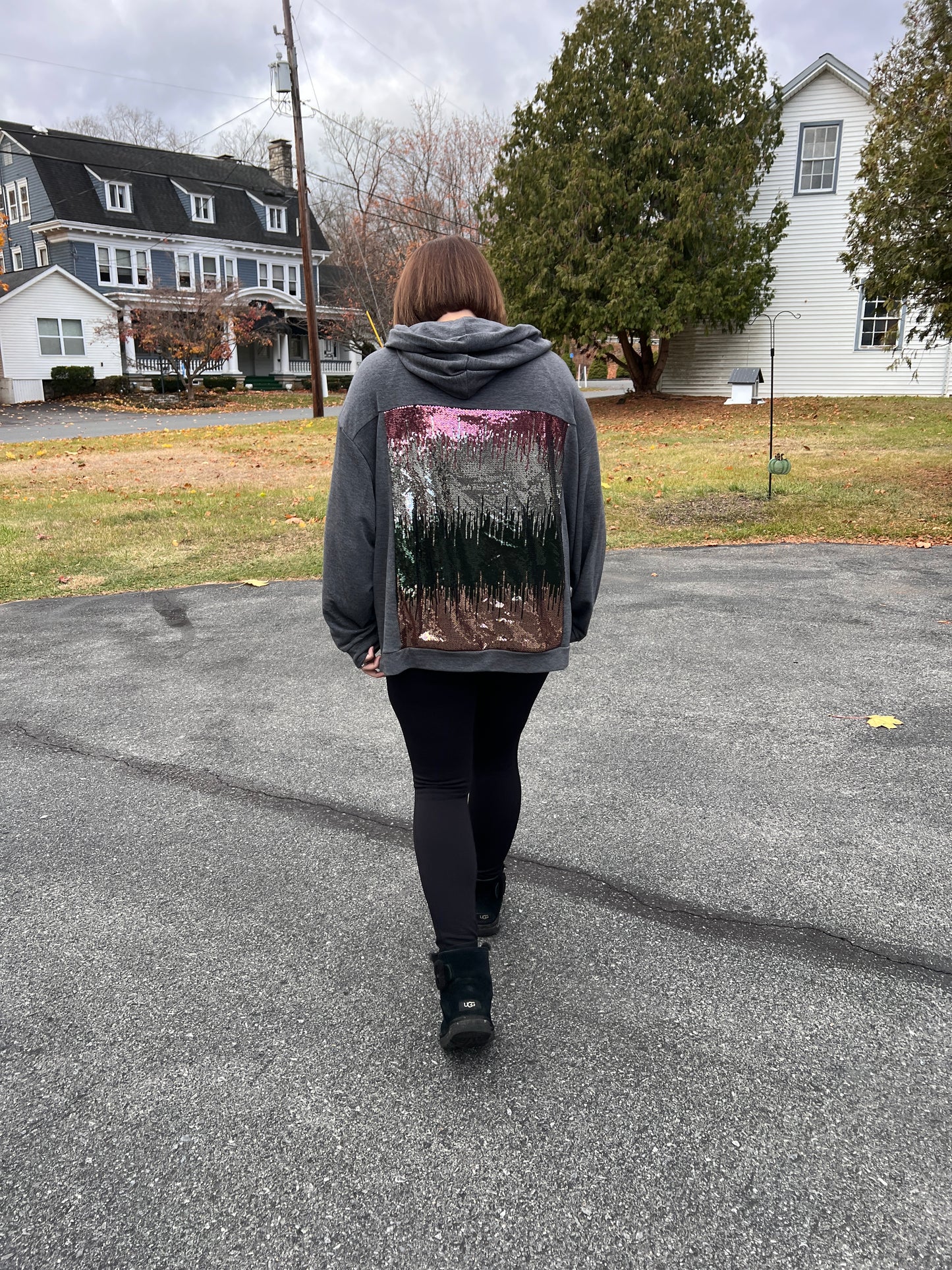 Sequined Hoodie