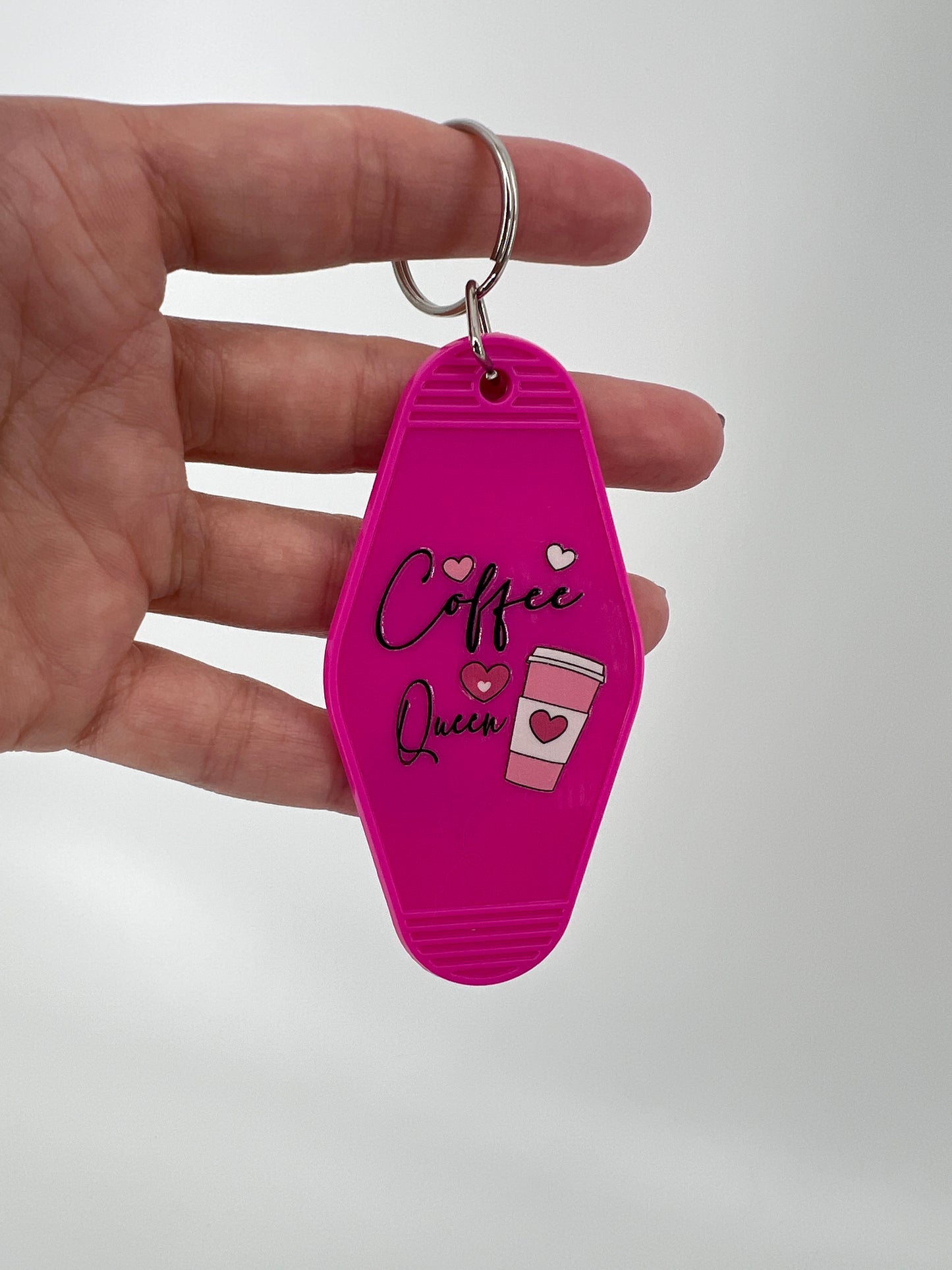 All About Coffee Motel Keychain Collection