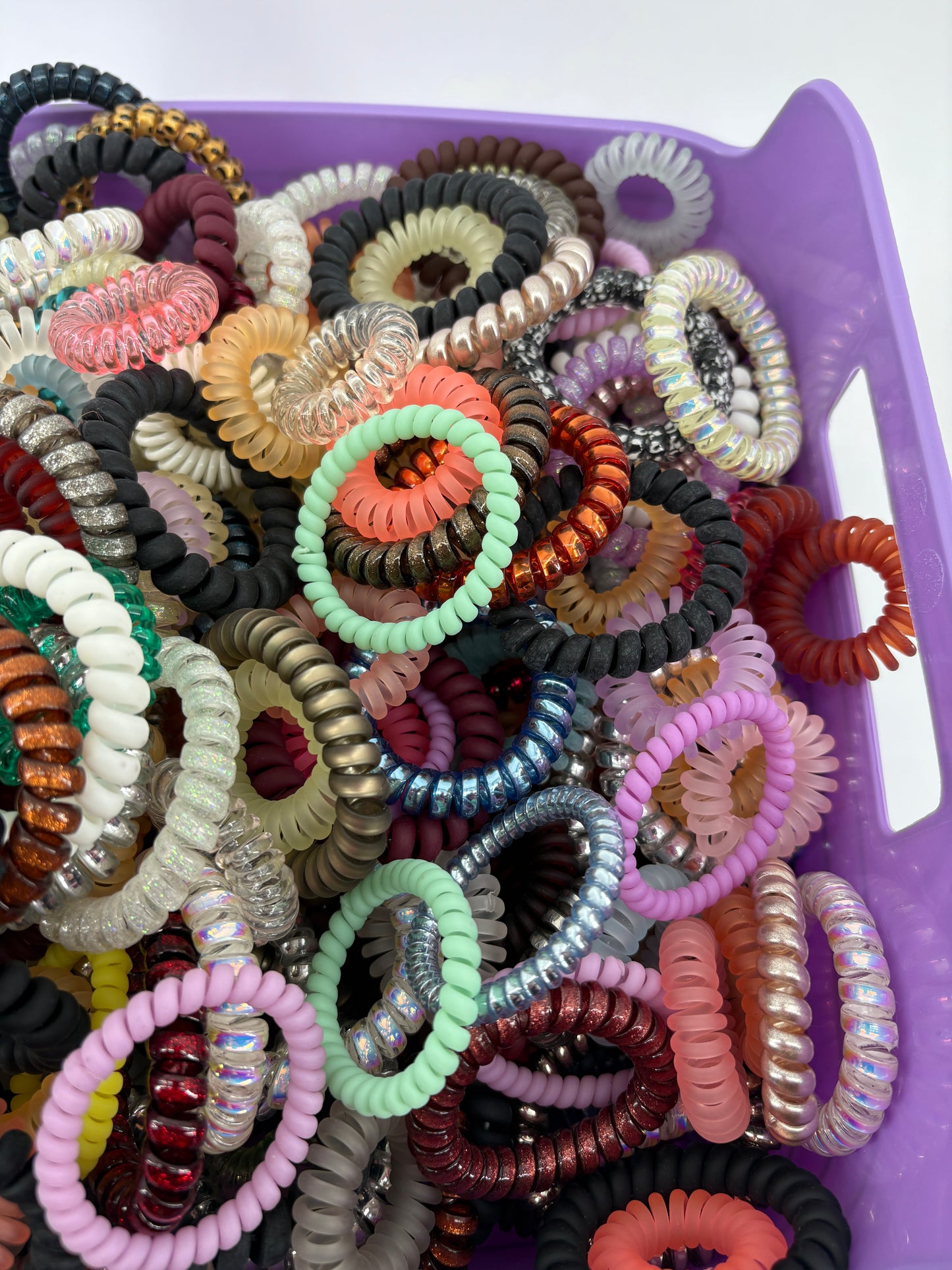 Colorful Hair Coils